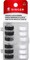 SINGER Black & White Plastic Class 66 Bobbins - Threaded-12/Pkg